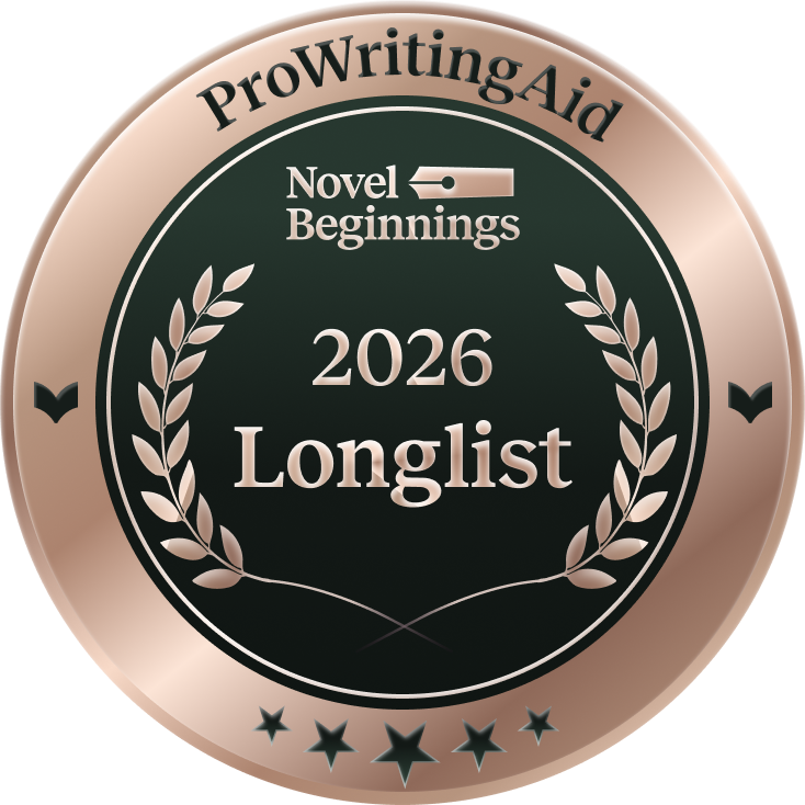 ProWritingAid Novel Beginnings 2026 Longlist badge